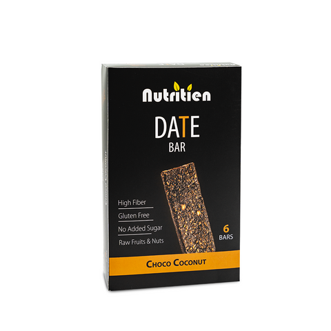 Choco Coconut Date Bar x 6