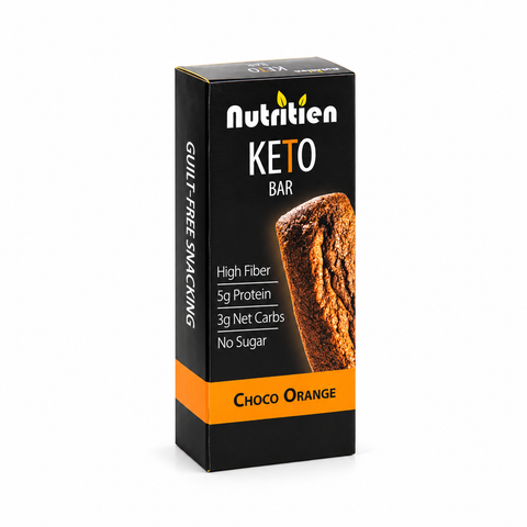 Nutritien Keto Bar Choco Orange single pack