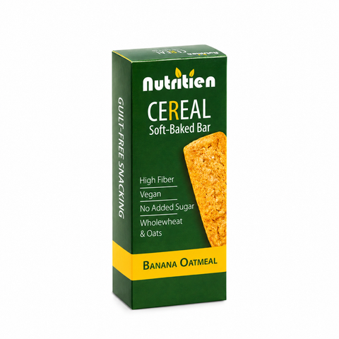 Nutritien Cereal Bar Banana Oatmeal single pack
