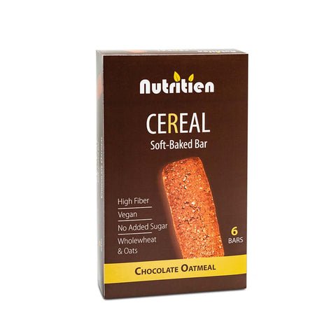 Chocolate Oatmeal Cereal Bar x 6