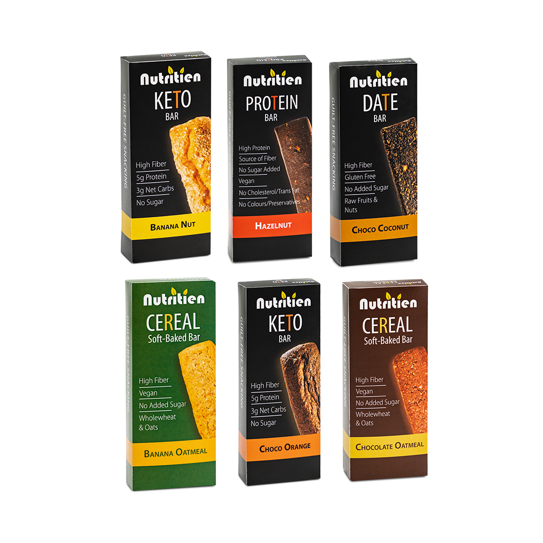 Make Your Bundle 5 Nutty Bars of your choice Nutritien